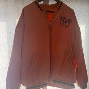 Birch and Stone Yellow Bomber Jacket XL